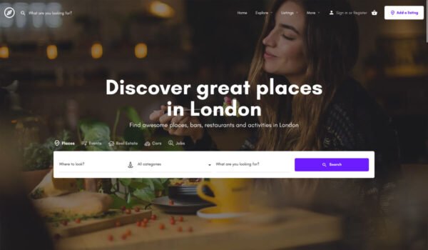 Business Listing Website