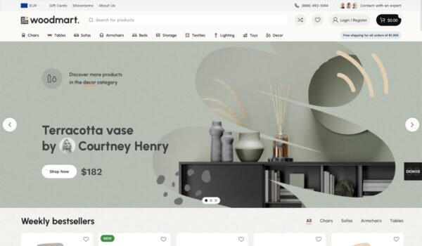 Furniture Store Website