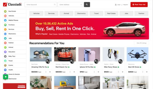 classified ads website