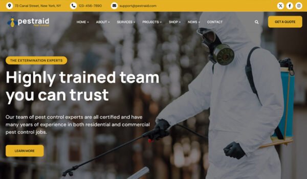 pest control website